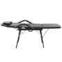 Beautician's table synthetic leather 185x78x76 cm black by vidaXL, massage chairs - Ref: Foro24-110160, Price: 213,99 €, Disc...