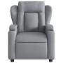 Sillón reclinable de tela gris claro de , Sillones - Ref: Foro24-372403, Precio: 212,44 €, Descuento: %