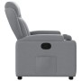 Sillón reclinable de tela gris claro de , Sillones - Ref: Foro24-372403, Precio: 212,44 €, Descuento: %