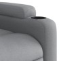 Sillón reclinable de tela gris claro de , Sillones - Ref: Foro24-372403, Precio: 212,44 €, Descuento: %