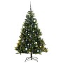 Artificial Christmas tree with hinges 300 LED and balls 240 cm by , Christmas trees - Ref: Foro24-3210436, Price: 217,01 €, D...