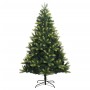 Artificial Christmas tree with hinges 300 LED and balls 240 cm by , Christmas trees - Ref: Foro24-3210436, Price: 217,01 €, D...