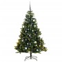 Artificial Christmas tree with hinges 300 LED and balls 180 cm by , Christmas trees - Ref: Foro24-3210434, Price: 138,80 €, D...