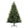 Artificial Christmas tree with hinges 300 LED and balls 180 cm by , Christmas trees - Ref: Foro24-3210434, Price: 138,80 €, D...