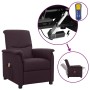 Sillón de masaje elevable tela morado de , Sillones de masaje eléctricos - Ref: Foro24-3093288, Precio: 204,49 €, Descuento: %