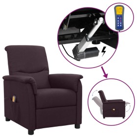 Sillón de masaje elevable tela morado de , Sillones de masaje eléctricos - Ref: Foro24-3093288, Precio: 204,99 €, Descuento: %