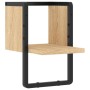 Wall shelf with Sonoma oak bar 20x25x30 cm by , Shelves and shelves - Ref: Foro24-836274, Price: 12,99 €, Discount: %