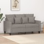 2-seater sofa in taupe gray fabric 120 cm by , Sofas - Ref: Foro24-359266, Price: 228,85 €, Discount: %