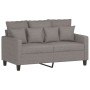 2-Sitzer-Sofa aus taupegrauem Stoff, 120 cm von , Sofas - Ref: Foro24-359266, Preis: 228,85 €, Rabatt: %