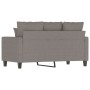 Sofá de 2 plazas de tela gris taupé 120 cm de , Sofás - Ref: Foro24-359266, Precio: 228,85 €, Descuento: %