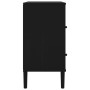 SENJA sideboard rattan look black pine wood 80x40x80 cm by , Sideboards - Ref: Foro24-358021, Price: 91,51 €, Discount: %