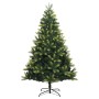 Artificial Christmas tree with hinges 300 LED and balls 210 cm by , Christmas trees - Ref: Foro24-3210435, Price: 171,76 €, D...