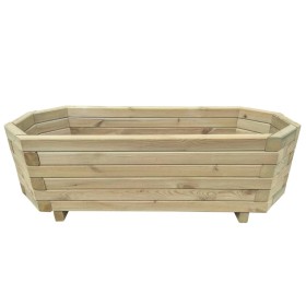 Impregnated pine wood flowerbed 100x40x31 cm by vidaXL, Pots and planters - Ref: Foro24-43332, Price: 92,99 €, Discount: %