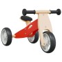 Bicicleta de equilibrio para niños 2 en 1 roja de , Vehículos a pedales o para empujar - Ref: Foro24-358352, Precio: 49,37 €,...