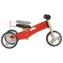 Bicicleta de equilibrio para niños 2 en 1 roja de , Vehículos a pedales o para empujar - Ref: Foro24-358352, Precio: 49,37 €,...