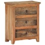 Aparador de madera de acacia y madera reciclada 60x33x75 cm de , Aparadores - Ref: Foro24-320382, Precio: 254,49 €, Descuento: %