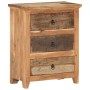 Aparador de madera de acacia y madera reciclada 60x33x75 cm de , Aparadores - Ref: Foro24-320382, Precio: 254,49 €, Descuento: %