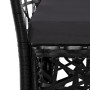 5-Piece Black Synthetic Rattan Garden Dining Set by , Garden sets - Ref: Foro24-44088, Price: 700,17 €, Discount: %