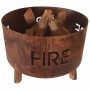 RedFire Brasero de jardín Fulla color óxido 88030 de RedFire, Chimeneas - Ref: Foro24-420302, Precio: 198,26 €, Descuento: %