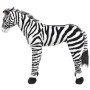 XXL schwarz-weißes stehendes Plüschzebra von vidaXL, Stofftiere - Ref: Foro24-91335, Preis: 110,98 €, Rabatt: %