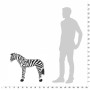 XXL schwarz-weißes stehendes Plüschzebra von vidaXL, Stofftiere - Ref: Foro24-91335, Preis: 110,98 €, Rabatt: %