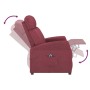 Red fabric lifting armchair by , Armchairs - Ref: Foro24-3120417, Price: 285,46 €, Discount: %