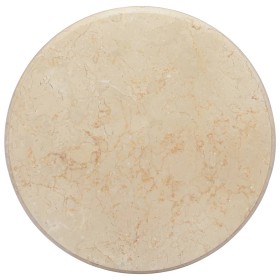 Cream marble table top Ø50x2.5 cm by , Table tops - Ref: Foro24-149192, Price: 99,38 €, Discount: %