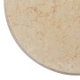 Cream marble table top Ø50x2.5 cm by , Table tops - Ref: Foro24-149192, Price: 98,65 €, Discount: %