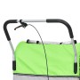 2 in 1 grüner und grauer Fahrradanhänger und Kinderwagen von vidaXL, Fahrradanhänger - Ref: Foro24-91378, Preis: 193,33 €, Ra...