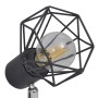 Spotlight with 2 black industrial style LED filament bulbs by , ceiling lights - Ref: Foro24-242266, Price: 30,36 €, Discount: %