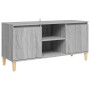 Nachttisch Beine aus Massivholz Sonoma grau 103,5x35x50 cm von , TV-Möbel - Ref: Foro24-813159, Preis: 60,51 €, Rabatt: %