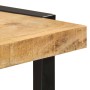 Mesa de bar madera maciza de mango rugosa 120x40x101 cm de , Mesas de cocina y de comedor - Ref: Foro24-321793, Precio: 255,5...