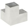 Y-Pfostenverbinder 4 Stück verzinktes Metall 101x101 mm von , Zaunpfosten - Ref: Foro24-145482, Preis: 68,20 €, Rabatt: %