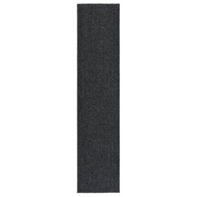 Alfombra de pasillo atrapa suciedad 100x450 cm gris antracita de , Alfombras - Ref: Foro24-327172, Precio: 83,99 €, Descuento: %