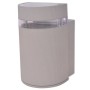 Semi-cylindrical gray aluminum outdoor wall light by , Outdoor lighting - Ref: Foro24-42233, Price: 17,99 €, Discount: %