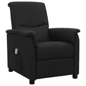 Sillón de masaje de tela negro de , Sillones de masaje eléctricos - Ref: Foro24-338908, Precio: 174,99 €, Descuento: %