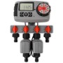 Automatic watering timer with 4 stations 3V by , Sprinkler controls - Ref: Foro24-42352, Price: 64,89 €, Discount: %