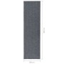 Alfombra de pasillo atrapa suciedad 100x400 cm gris de , Alfombras - Ref: Foro24-327180, Precio: 75,55 €, Descuento: %