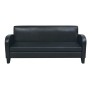 Conjunto de sofás 2 piezas cuero sintético negro de , Sofás - Ref: Foro24-275227, Precio: 664,79 €, Descuento: %