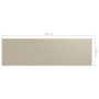 Toldo para balcón tela oxford beige 120x400 cm de , Sombrillas - Ref: Foro24-134945, Precio: 24,84 €, Descuento: %