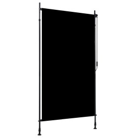 Anthracite gray outdoor roller blind 120x270 cm by , Blinds and blinds - Ref: Foro24-145936, Price: 61,99 €, Discount: %