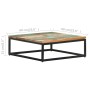 Stackable coffee tables 2 units recycled solid wood by , Coffee table - Ref: Foro24-320390, Price: 196,30 €, Discount: %