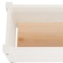 Solid white pine wood flower bed 150x31x31 cm by , Pots and planters - Ref: Foro24-810741, Price: 87,36 €, Discount: %