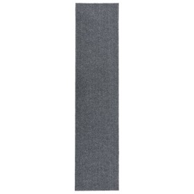 Alfombra de pasillo atrapa suciedad 100x450 cm gris de , Alfombras - Ref: Foro24-327181, Precio: 78,95 €, Descuento: %