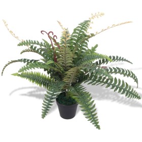 Artificial fern with pot 60 cm green by vidaXL, artificial flora - Ref: Foro24-244438, Price: 27,33 €, Discount: %