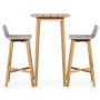 Bar table and chairs set 3 pieces solid acacia wood by vidaXL, Garden sets - Ref: Foro24-44220, Price: 165,07 €, Discount: %