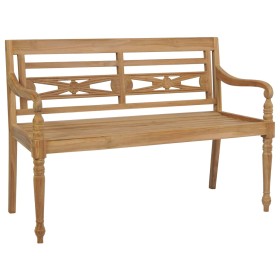 Batavia teak bench 150 cm by , garden benches - Ref: Foro24-43053, Price: 269,99 €, Discount: %