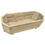 Arriate de madera de pino impregnada 80x32x31 cm de vidaXL, Maceteros y jardineras - Ref: Foro24-43333, Precio: 53,40 €, Desc...