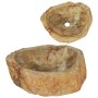 Cream fossil stone sink 45x35x15 cm by , Basins and sinks - Ref: Foro24-142778, Price: 217,27 €, Discount: %