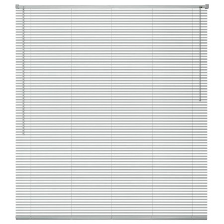 Aluminum blind 140x220 cm silver by , Blinds and blinds - Ref: Foro24-242820, Price: 55,97 €, Discount: %